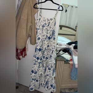 Abercrombie & Fitch Blue and White Floral Dress